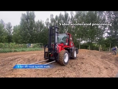 Грузоподъемник для грузовых грузовых автомобилей (Rough Terrian/off-road forklift truck) весом 5 тонн, поддержка оси индекса EPA4, EuroV